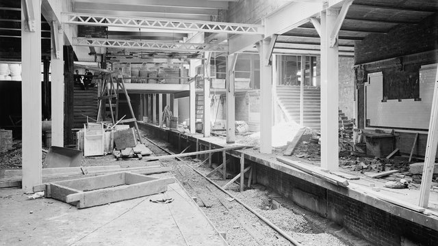 Barrels Above, Tracks Below